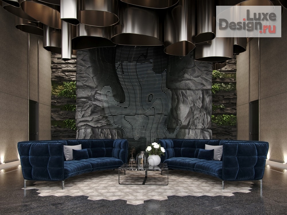 Дизайн интерьера офиса "Офис в Москве, 187 м2, стиль: Ар-деко" (фото 2)