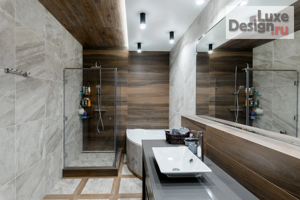Дизайн интерьера ванной "Санузел площадью 20 м2, Современный стиль" (фото 1)