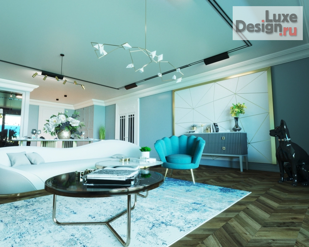 Дизайн интерьера отеля "Отель на побережье" (фото 3)