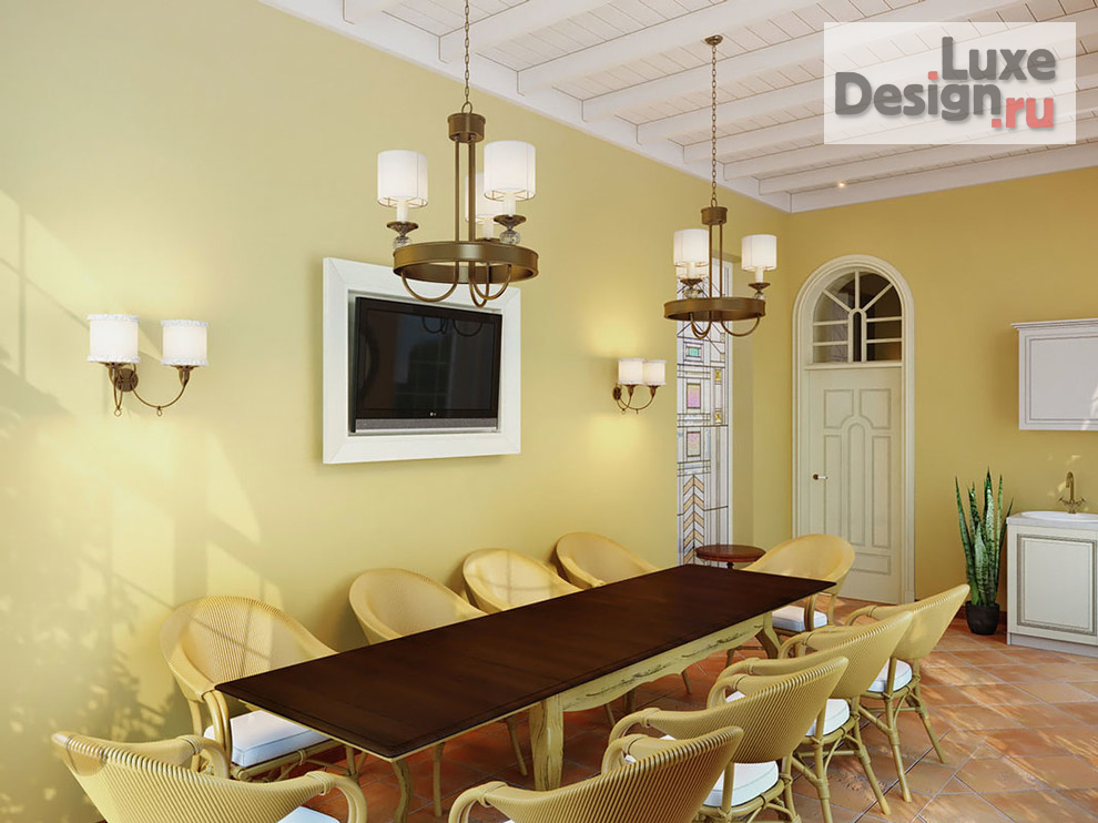 Дизайн интерьера коттеджа "Дизайн интерьера дома / 315 м² / VDesignRostov.ru" (фото 7)