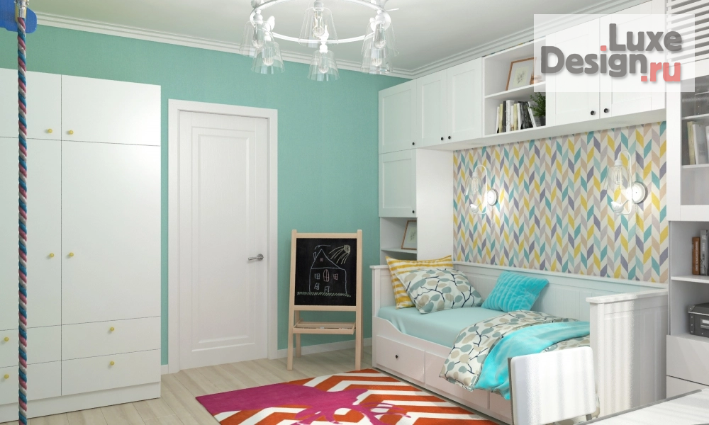 Дизайн интерьера комнаты "Детская комната" (фото 2)
