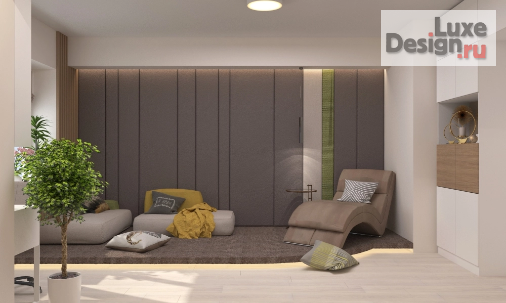 Дизайн интерьера комнаты "Комната отдыха" (фото 1)