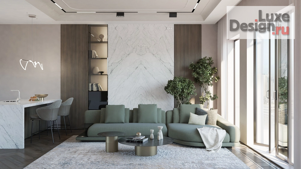 Дизайн интерьера загородного дома "В гармонии с природой" (фото 1)