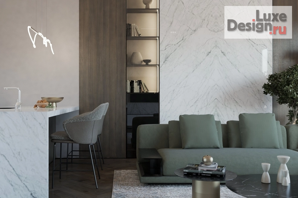 Дизайн интерьера загородного дома "В гармонии с природой" (фото 2)