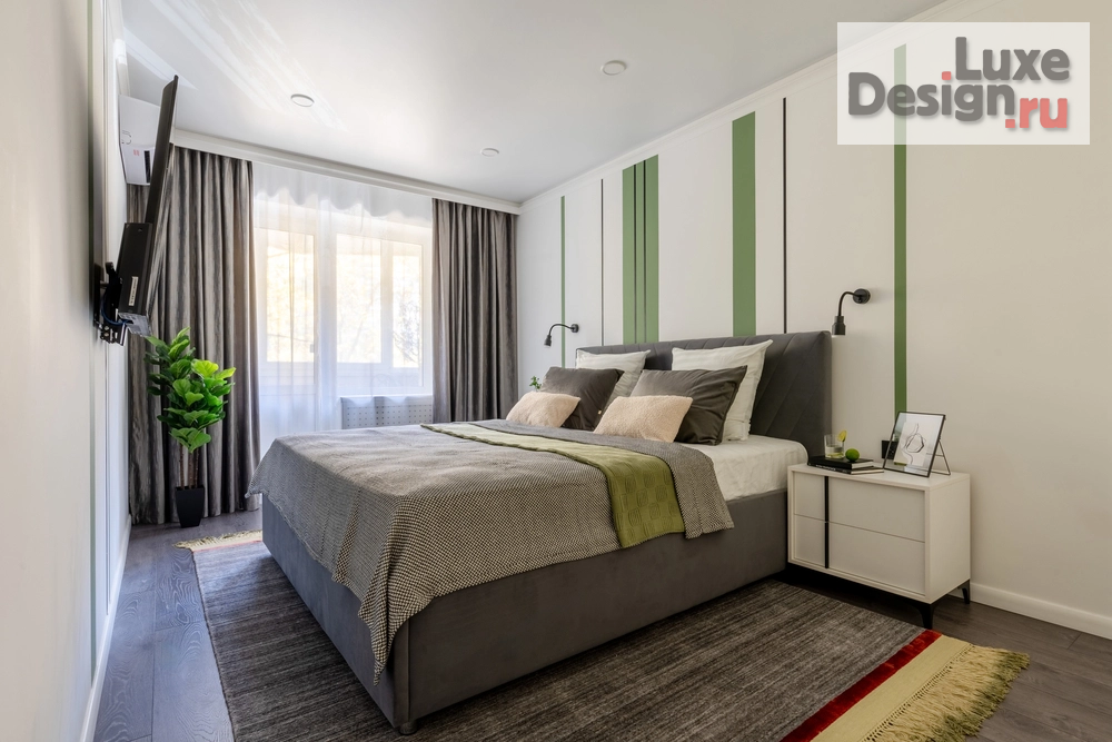 Дизайн интерьера двухкомнатной квартиры "Гостевая квартира в современном стиле" (фото 10)