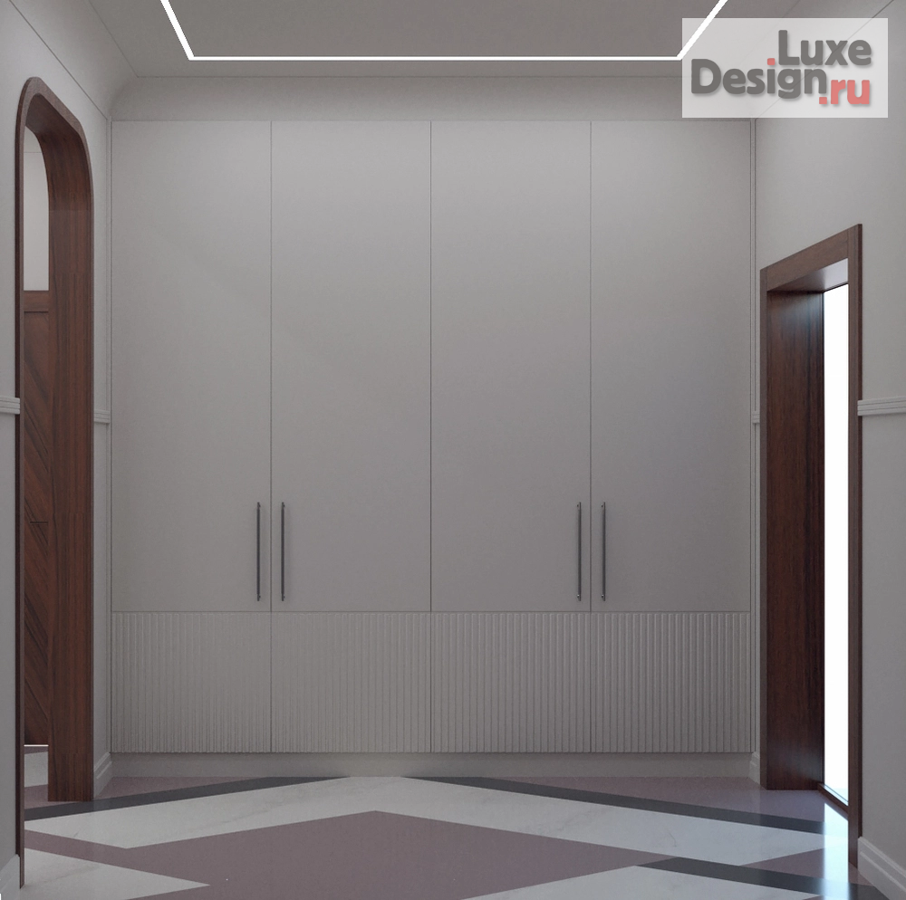 Дизайн интерьера частного дома "Кофе с молоком" (фото 8)