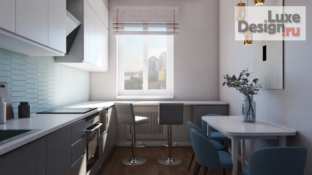 Дизайн интерьера квартиры "Проект квартиры на берегу Дона" (фото 2)