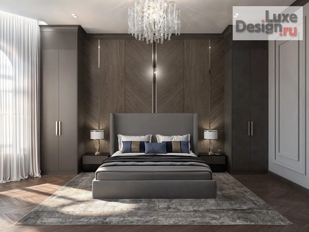 Дизайн интерьера загородного дома "Роскошь классики" (фото 1)