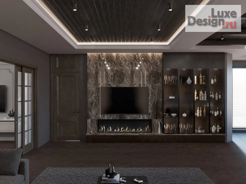 Дизайн интерьера четырехкомнатной квартиры "Терраса для самых лучших вечеров" (фото 8)