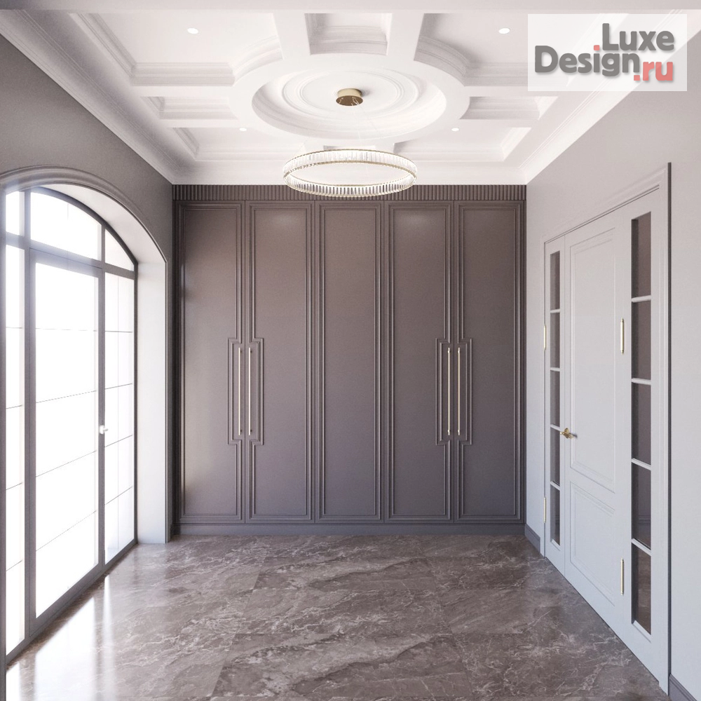 Дизайн интерьера загородного дома "Роскошь классики" (фото 24)