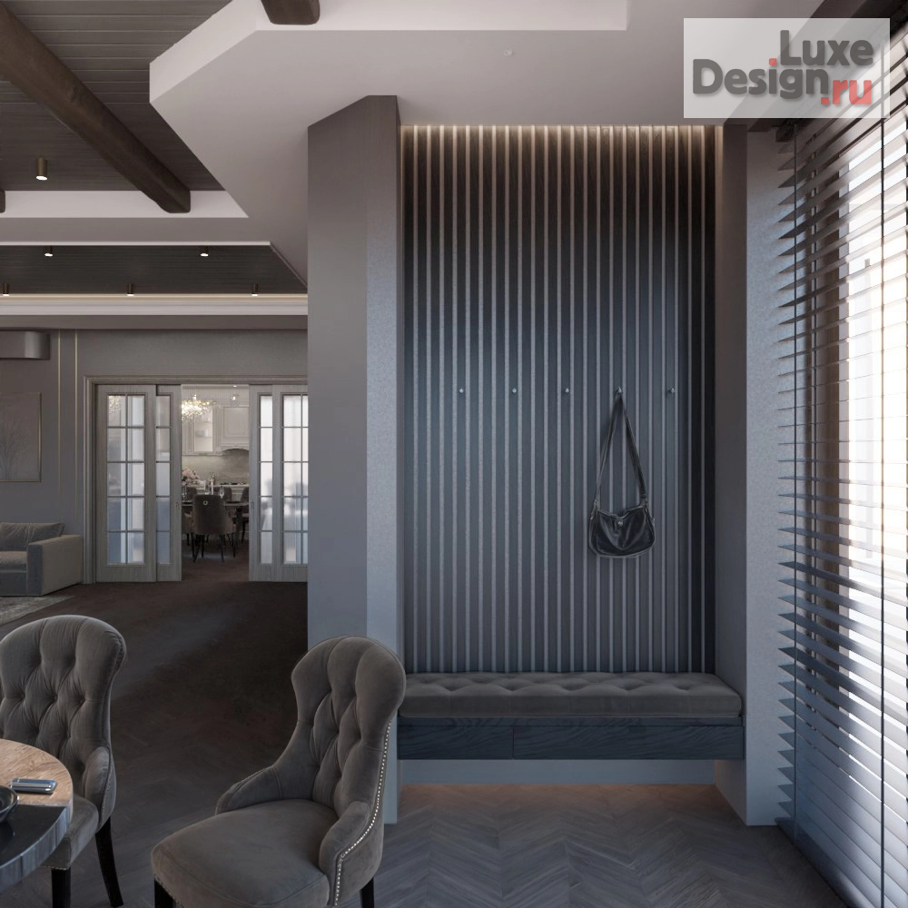 Дизайн интерьера четырехкомнатной квартиры "Терраса для самых лучших вечеров" (фото 10)