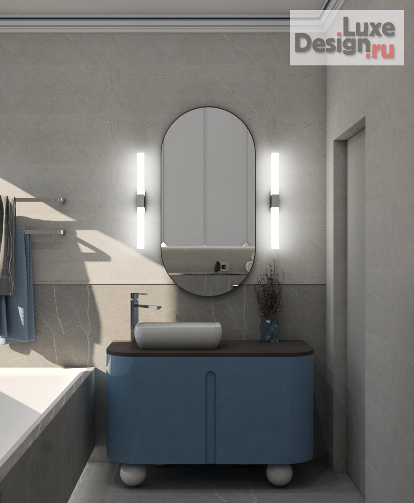 Дизайн интерьера частного дома "Кофе с молоком" (фото 9)