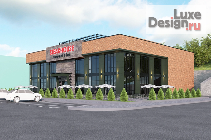 Общественная архитектура "Ресторан на набережной реки Дон" (фото 3)