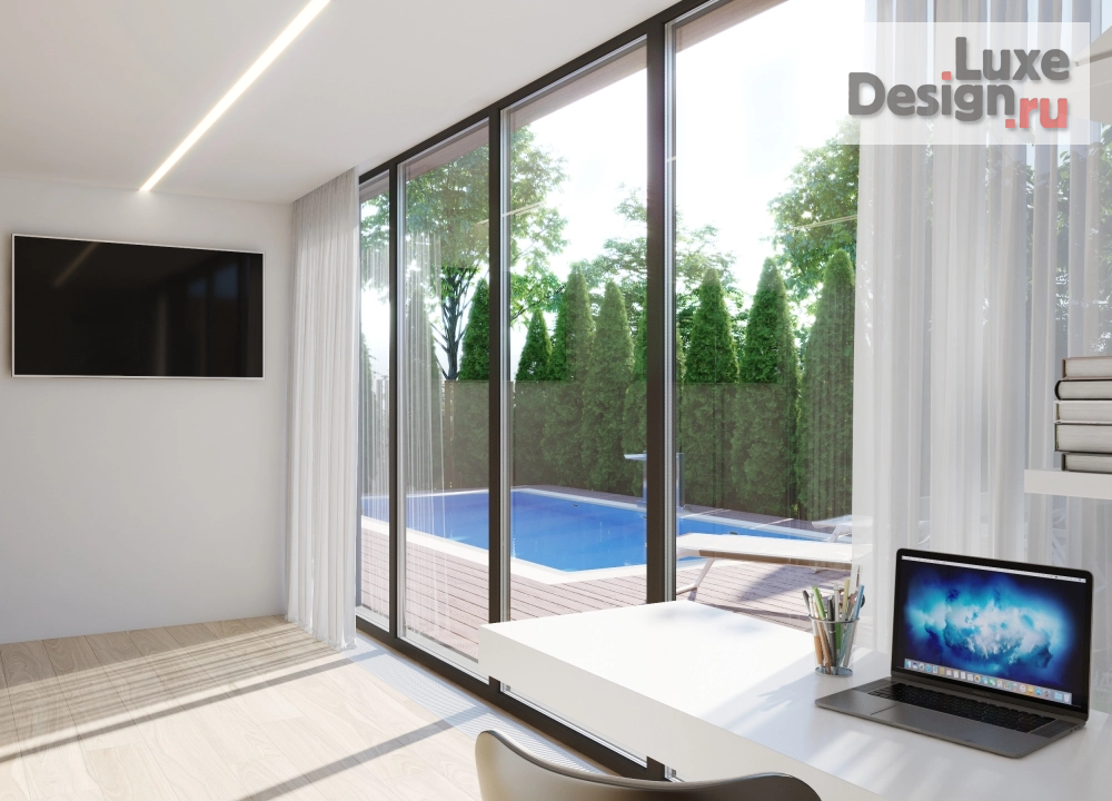 Дизайн интерьера загородного дома "Метаморфоза(кухня-гостиная)" (фото 12)