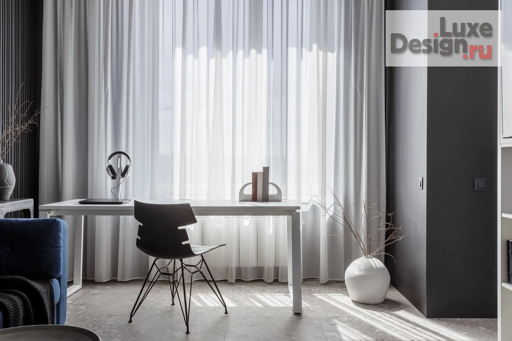 Дизайн интерьера двухкомнатной квартиры ""Монолит". Квартира 50 м2 в Москве" (фото 7)