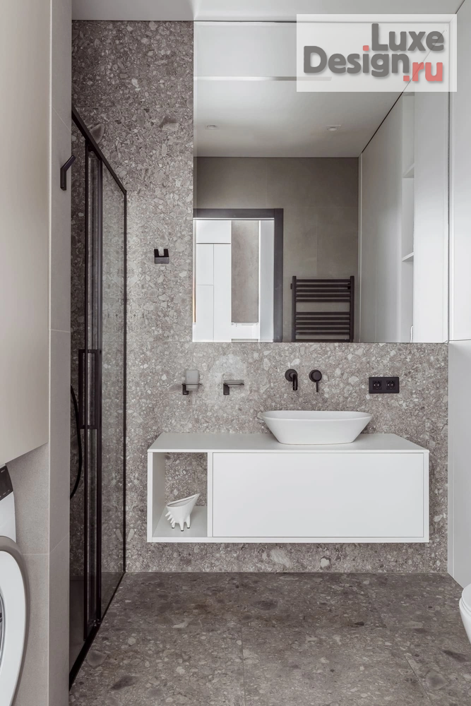 Дизайн интерьера двухкомнатной квартиры ""Монолит". Квартира 50 м2 в Москве" (фото 3)