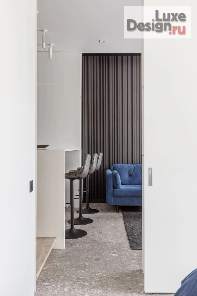 Дизайн интерьера двухкомнатной квартиры ""Монолит". Квартира 50 м2 в Москве" (фото 5)
