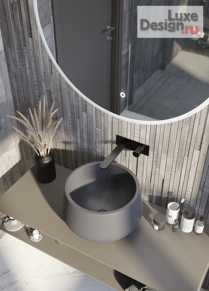 Дизайн интерьера загородного дома "Море рядом(детский санузел)" (фото 5)