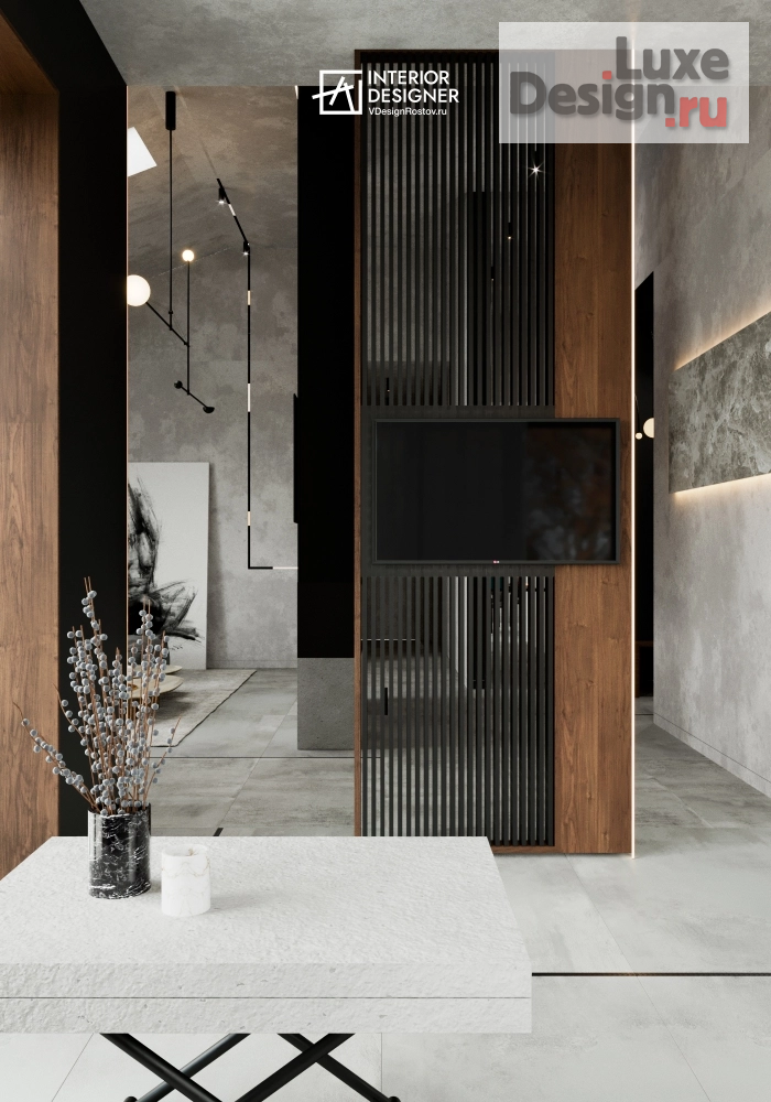 Дизайн интерьера частного дома "Дизайн кухни-гостиной  со столовой зоной/ 65 м² / VDesignRostov.ru" (фото 10)