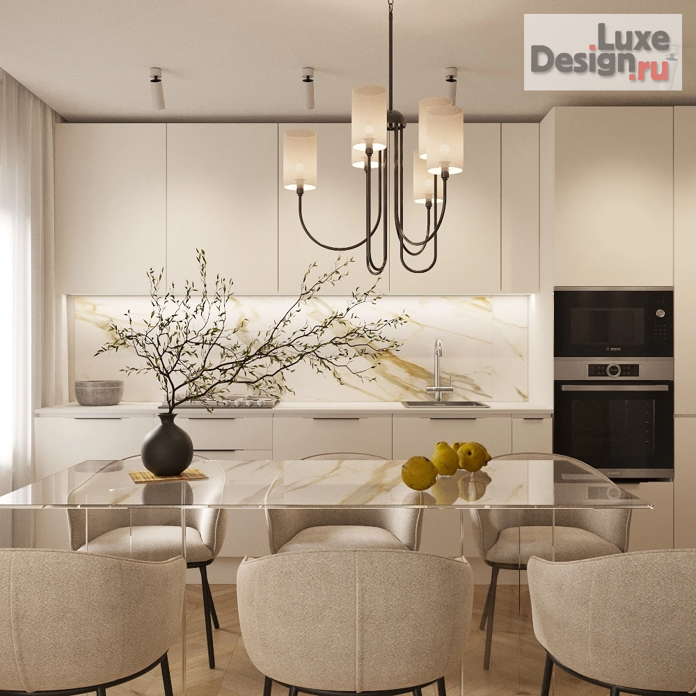 Дизайн интерьера трехкомнатной квартиры "Небольшая квартира для семьи с двумя детьмя" (фото 3)