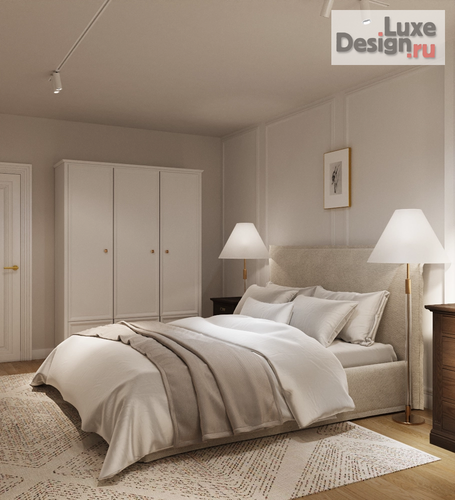 Дизайн интерьера двухкомнатной квартиры "Квартира ЖК "на Чехова"" (фото 2)