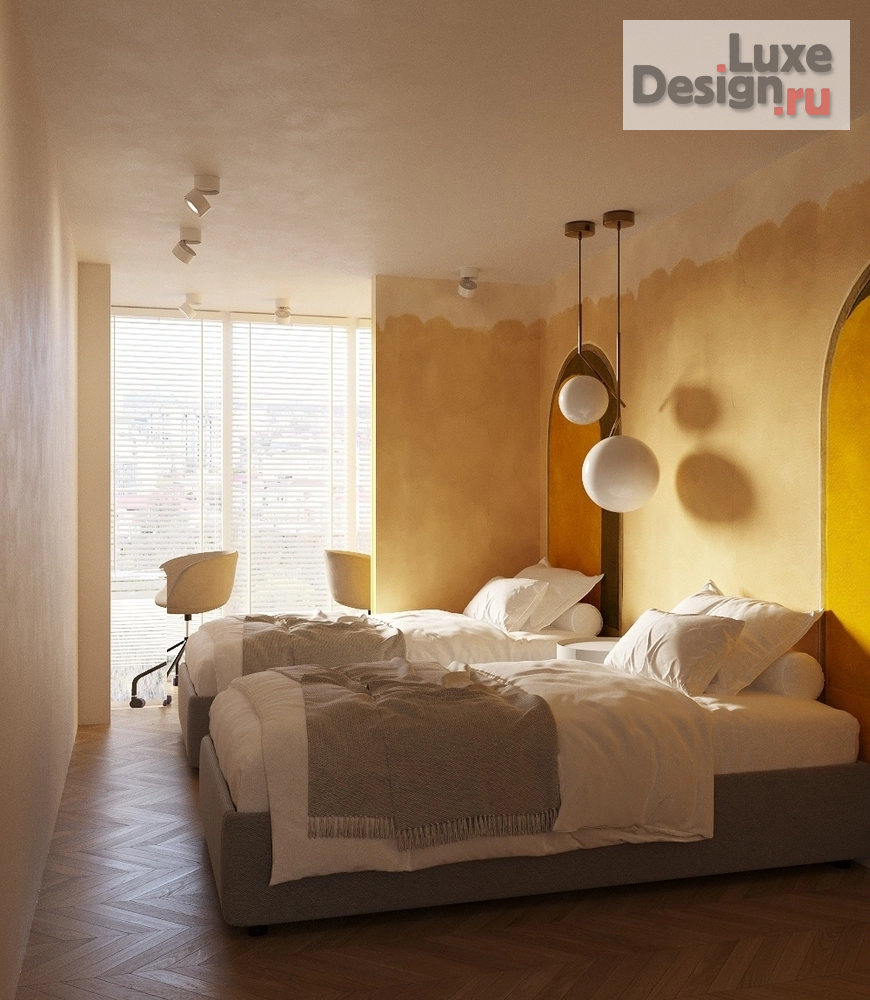 Дизайн интерьера трехкомнатной квартиры "Небольшая квартира для семьи с двумя детьмя" (фото 4)