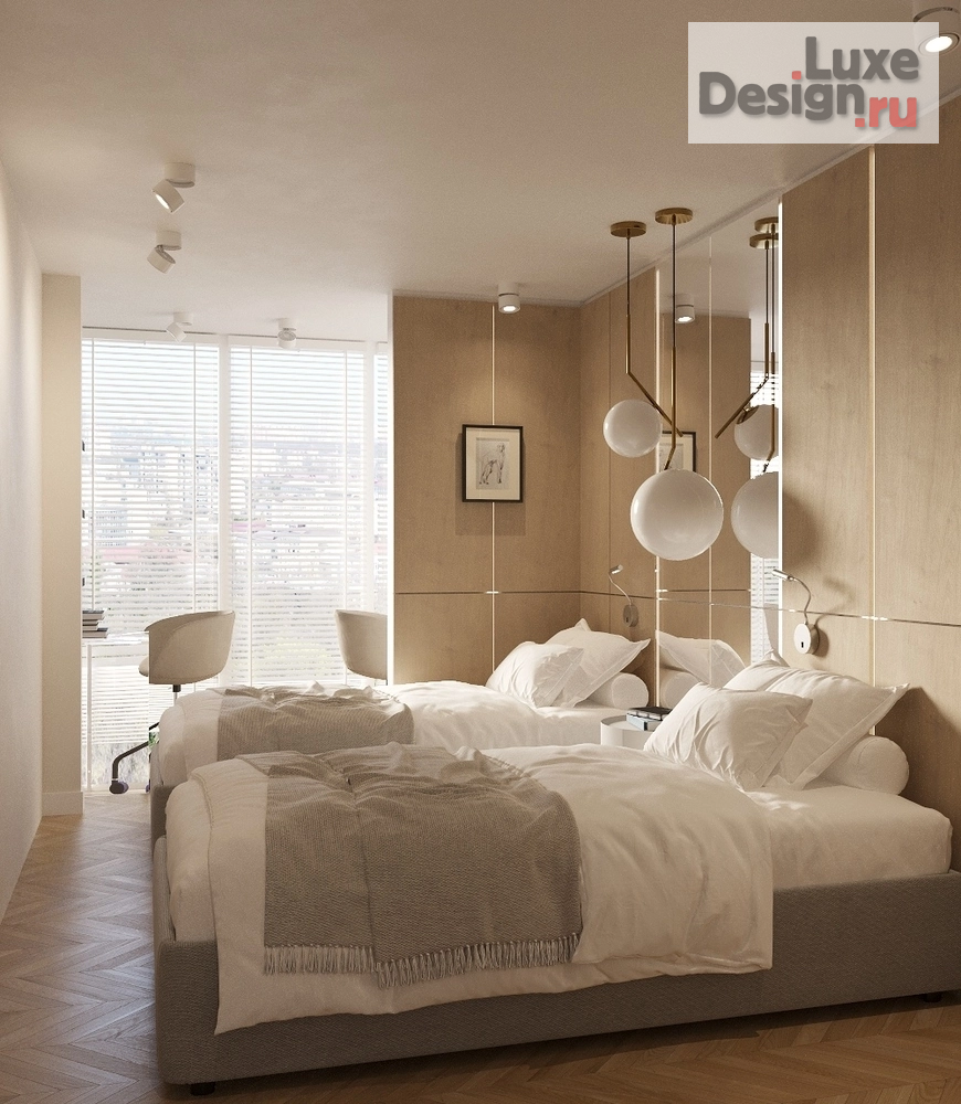 Дизайн интерьера трехкомнатной квартиры "Небольшая квартира для семьи с двумя детьмя" (фото 5)