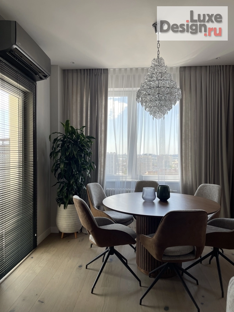 Дизайн интерьера четырехкомнатной квартиры "Квартира для семьи с двумя детьми" (фото 1)