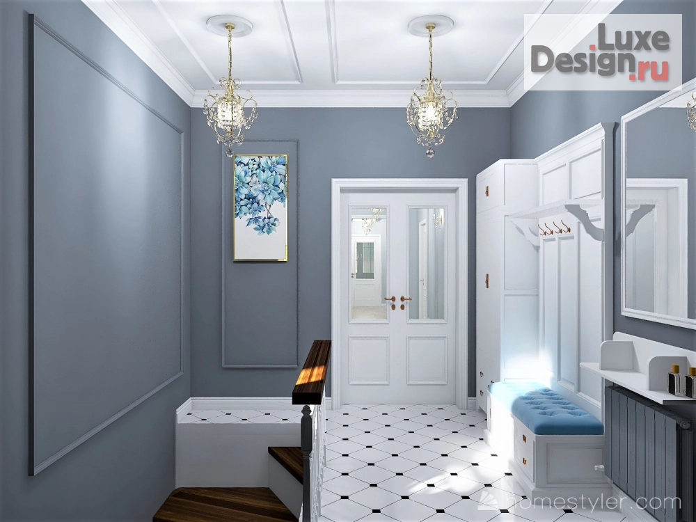 Дизайн интерьера частного дома "Дизайн-проект загородного дома" (фото 4)