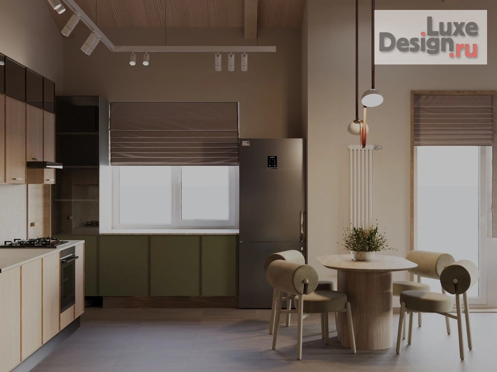 Дизайн интерьера частного дома "Париж" (фото 5)