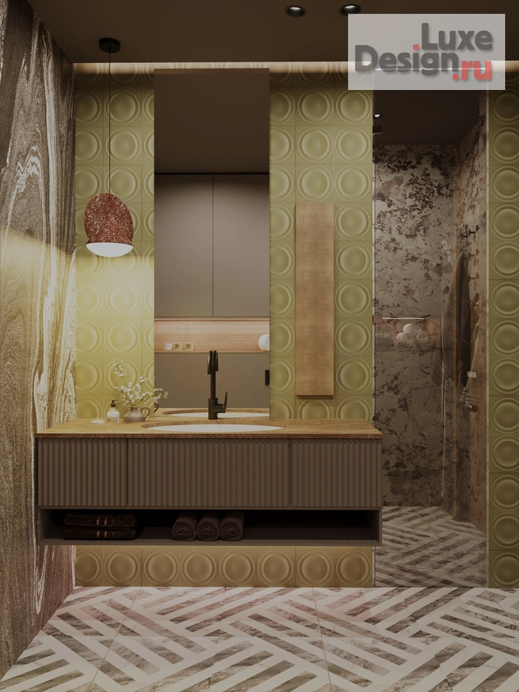 Дизайн интерьера частного дома "Париж" (фото 9)