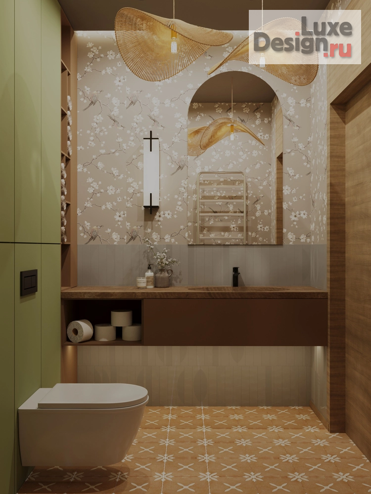 Дизайн интерьера частного дома "Париж" (фото 13)