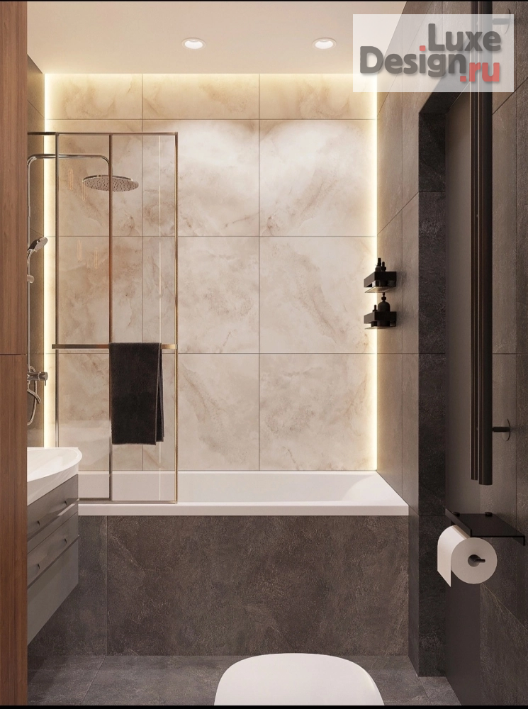 Дизайн интерьера ванной "Дизайн сан.узла" (фото 3)