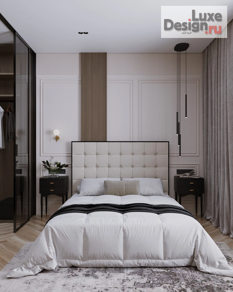 Дизайн интерьера трехкомнатной квартиры "ЖК Созидатели г. Санкт-Петербург" (фото 14)