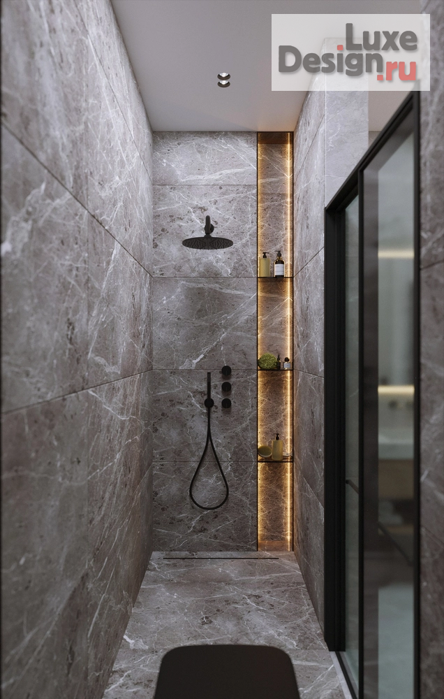 Дизайн интерьера трехкомнатной квартиры "ЖК Созидатели г. Санкт-Петербург" (фото 4)