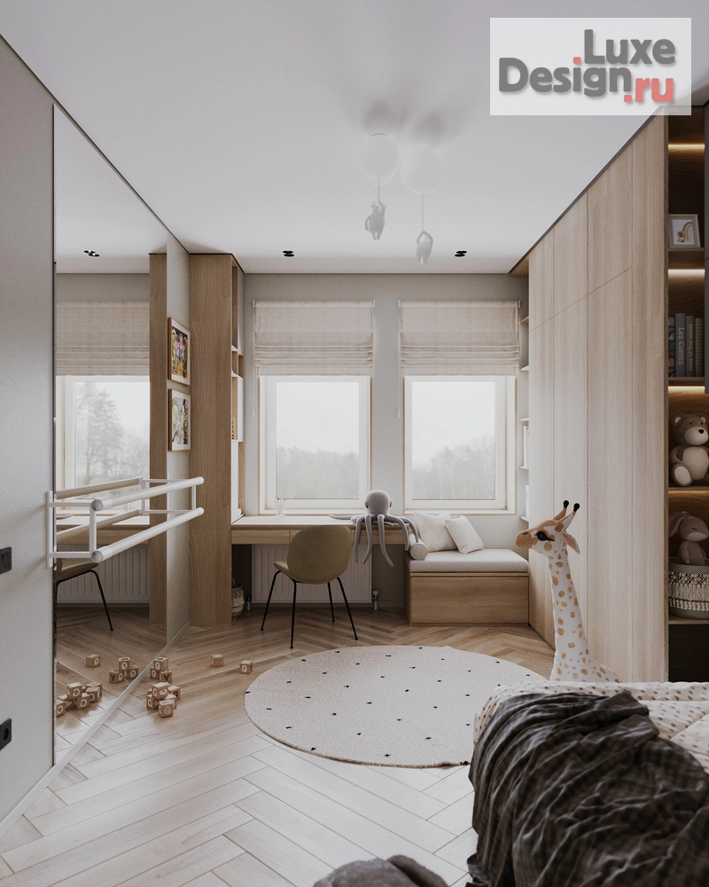 Дизайн интерьера трехкомнатной квартиры "ЖК Созидатели г. Санкт-Петербург" (фото 23)