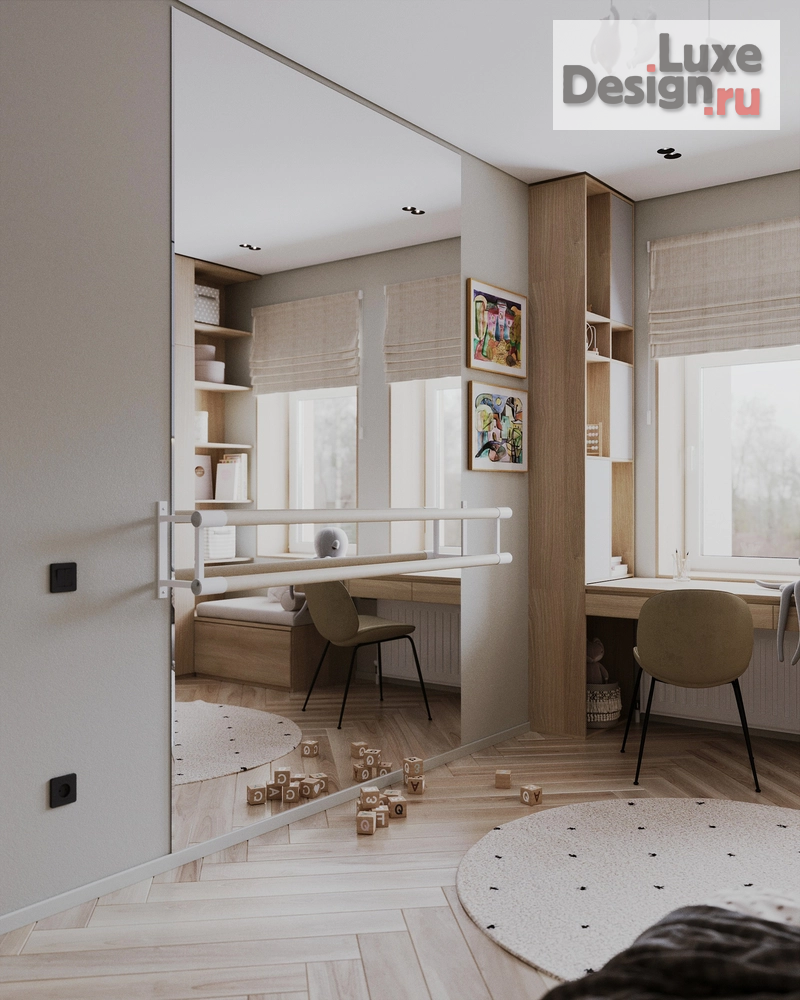 Дизайн интерьера трехкомнатной квартиры "ЖК Созидатели г. Санкт-Петербург" (фото 24)