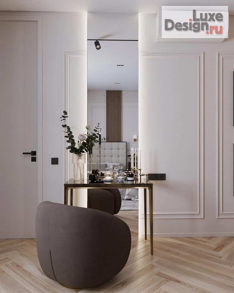 Дизайн интерьера трехкомнатной квартиры "ЖК Созидатели г. Санкт-Петербург" (фото 19)
