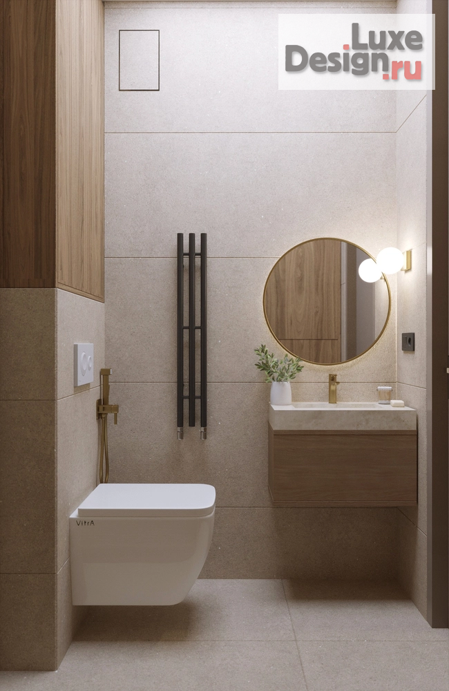 Дизайн интерьера трехкомнатной квартиры "ЖК Созидатели г. Санкт-Петербург" (фото 1)