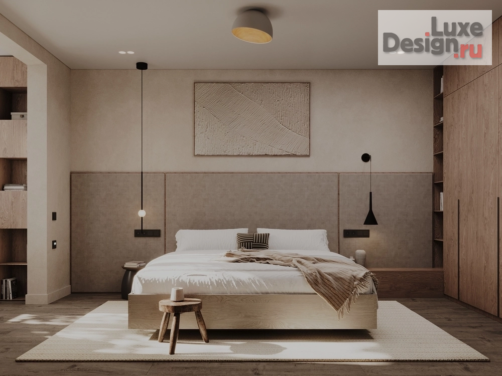 Дизайн интерьера трехкомнатной квартиры "Евродвушка в балийском стиле г. Краснодар" (фото 29)