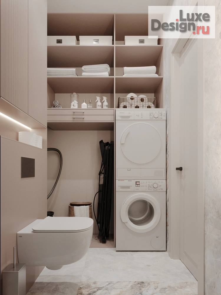 Дизайн интерьера трехкомнатной квартиры "ЖК Царское село г. Ростов-на-Дону" (фото 4)