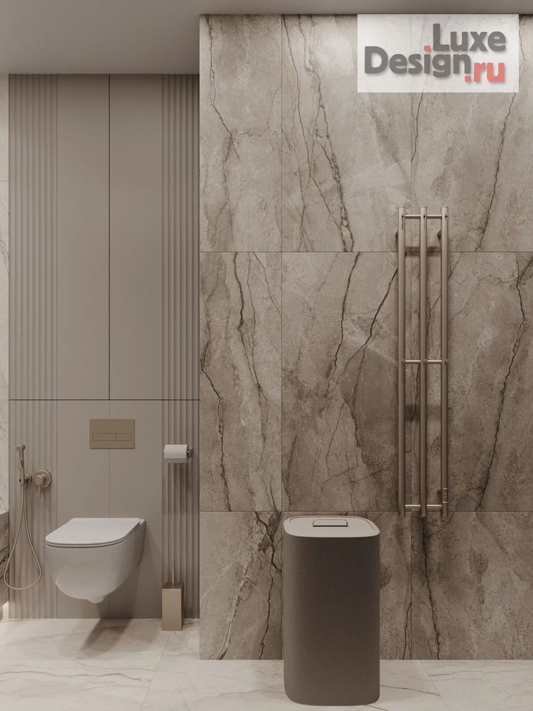 Дизайн интерьера трехкомнатной квартиры "ЖК Левобережный " (фото 43)