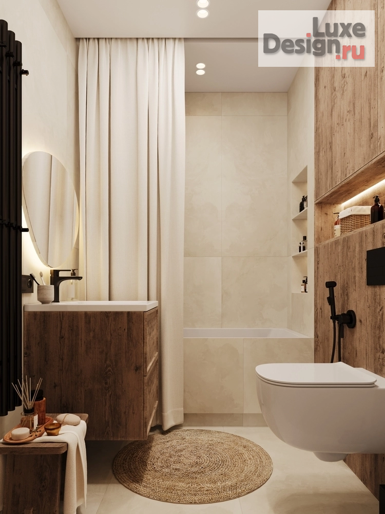 Дизайн интерьера трехкомнатной квартиры "Уют без стереотипов" (фото 35)