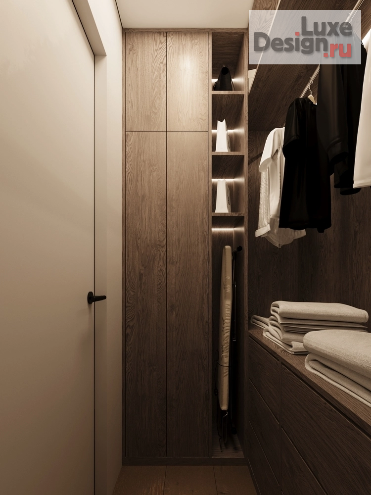 Дизайн интерьера трехкомнатной квартиры "Евродвушка в балийском стиле г. Краснодар" (фото 7)