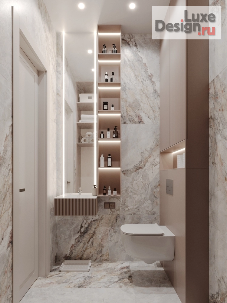 Дизайн интерьера трехкомнатной квартиры "ЖК Царское село г. Ростов-на-Дону" (фото 5)