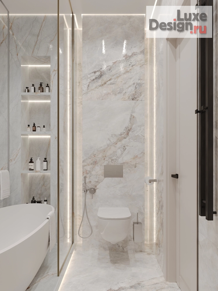 Дизайн интерьера трехкомнатной квартиры "ЖК Царское село г. Ростов-на-Дону" (фото 8)