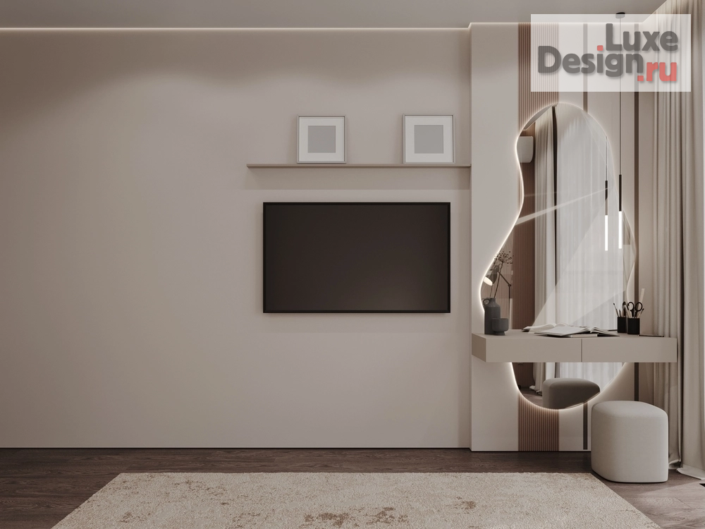 Дизайн интерьера трехкомнатной квартиры "ЖК Царское село г. Ростов-на-Дону" (фото 21)