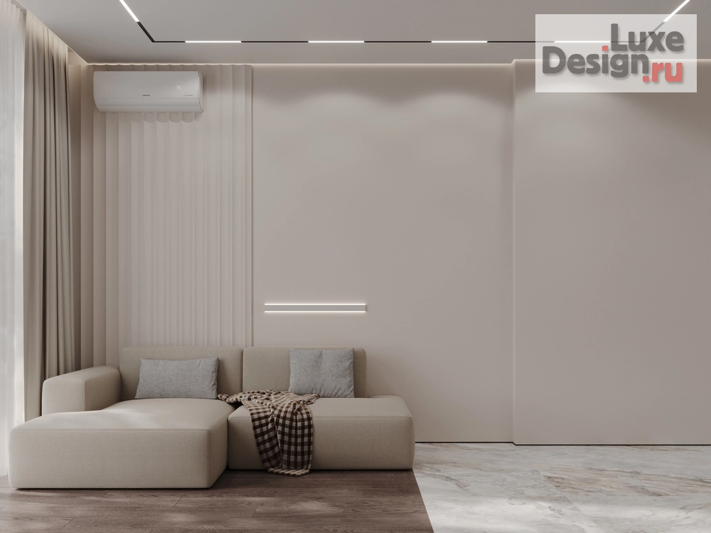 Дизайн интерьера трехкомнатной квартиры "ЖК Царское село г. Ростов-на-Дону" (фото 38)