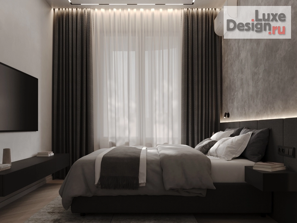 Дизайн интерьера трехкомнатной квартиры "ЖК Левобережный " (фото 15)