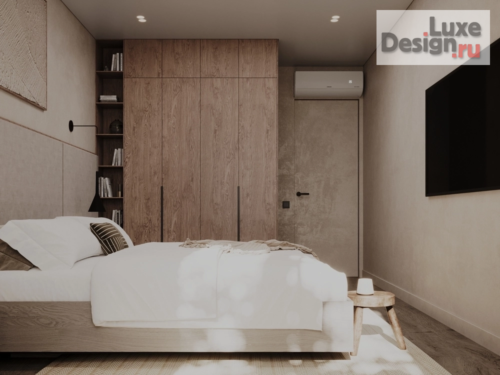 Дизайн интерьера трехкомнатной квартиры "Евродвушка в балийском стиле г. Краснодар" (фото 31)